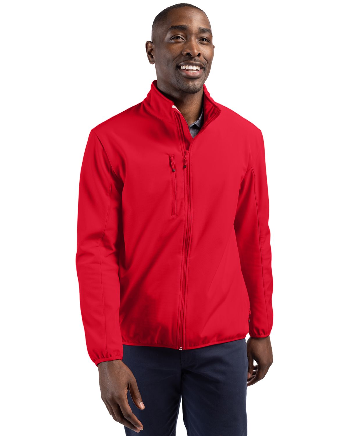 Clique® Trail Eco Stretch Softshell Full Zip Mens Jacket