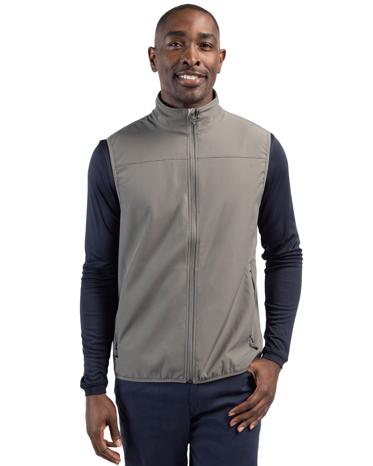 Clique® Trail Eco Stretch Softshell Full Zip Mens Vest