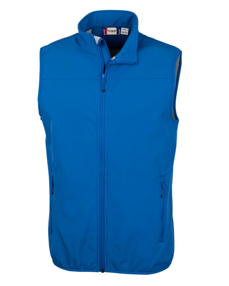 Clique® Trail Eco Stretch Softshell Full Zip Mens Vest