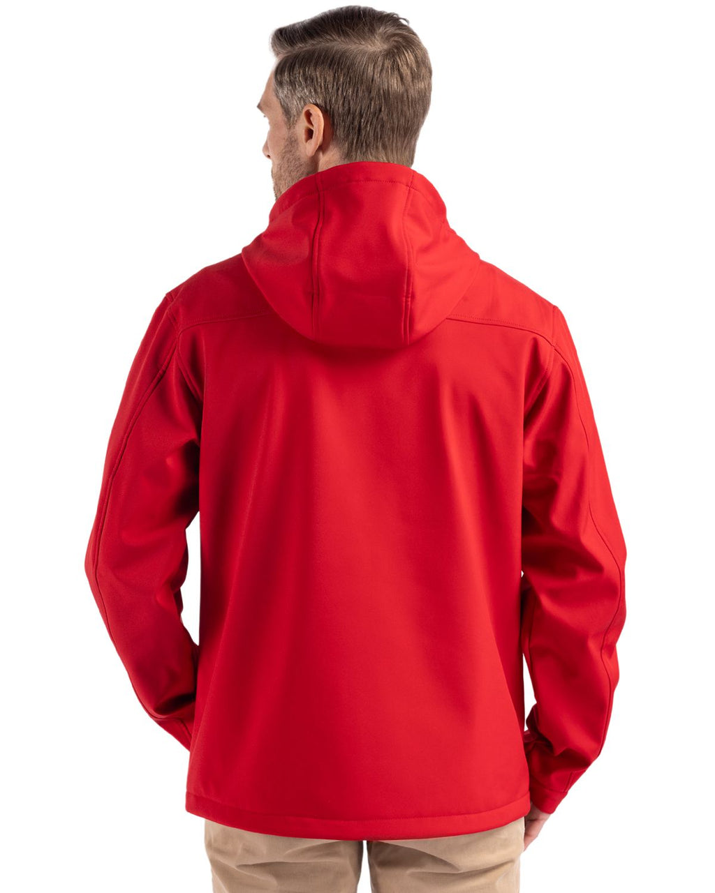 Clique® Telemark Eco Stretch Softshell Full Zip Mens Hooded Jacket