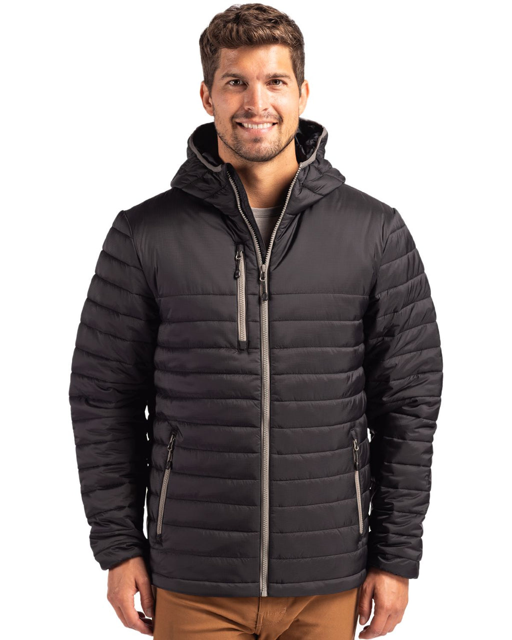 Clique® Valhalla Eco Full Zip Mens Puffer Jacket