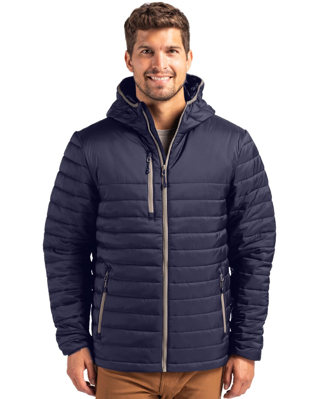 Clique® Valhalla Eco Full Zip Mens Puffer Jacket