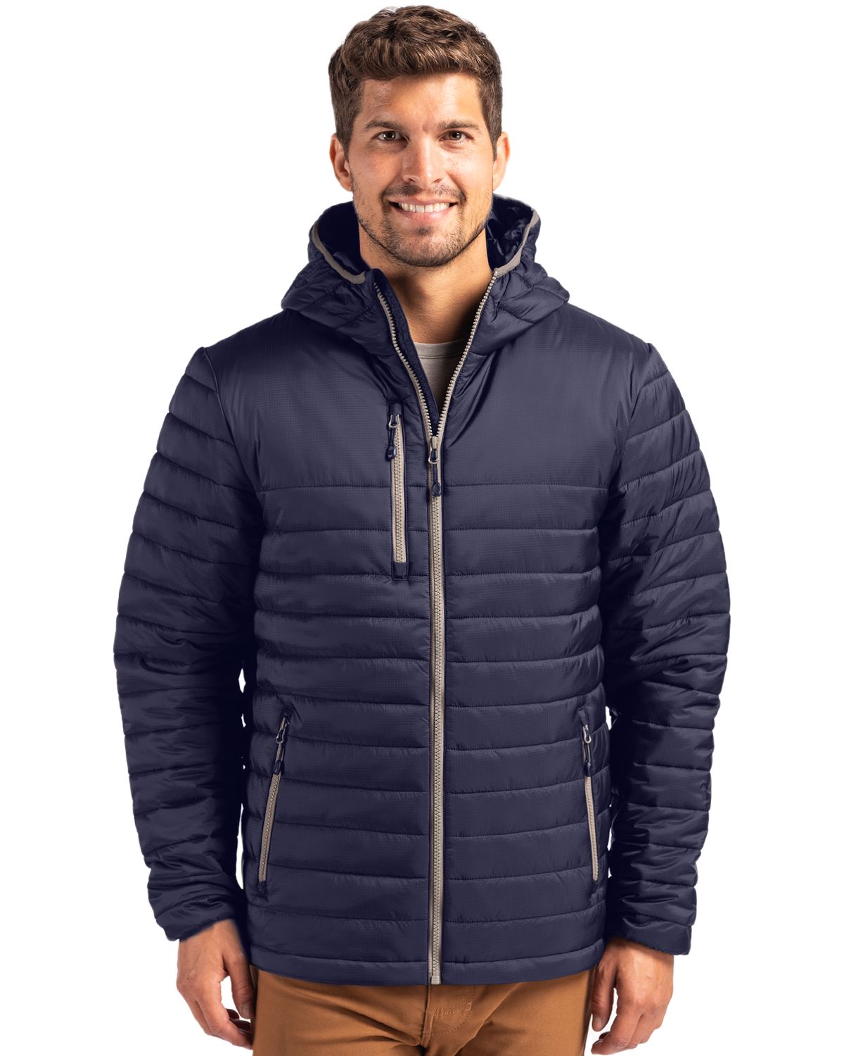 Clique® Valhalla Eco Full Zip Mens Puffer Jacket