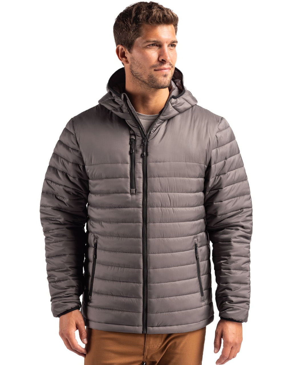 Clique® Valhalla Eco Full Zip Mens Puffer Jacket