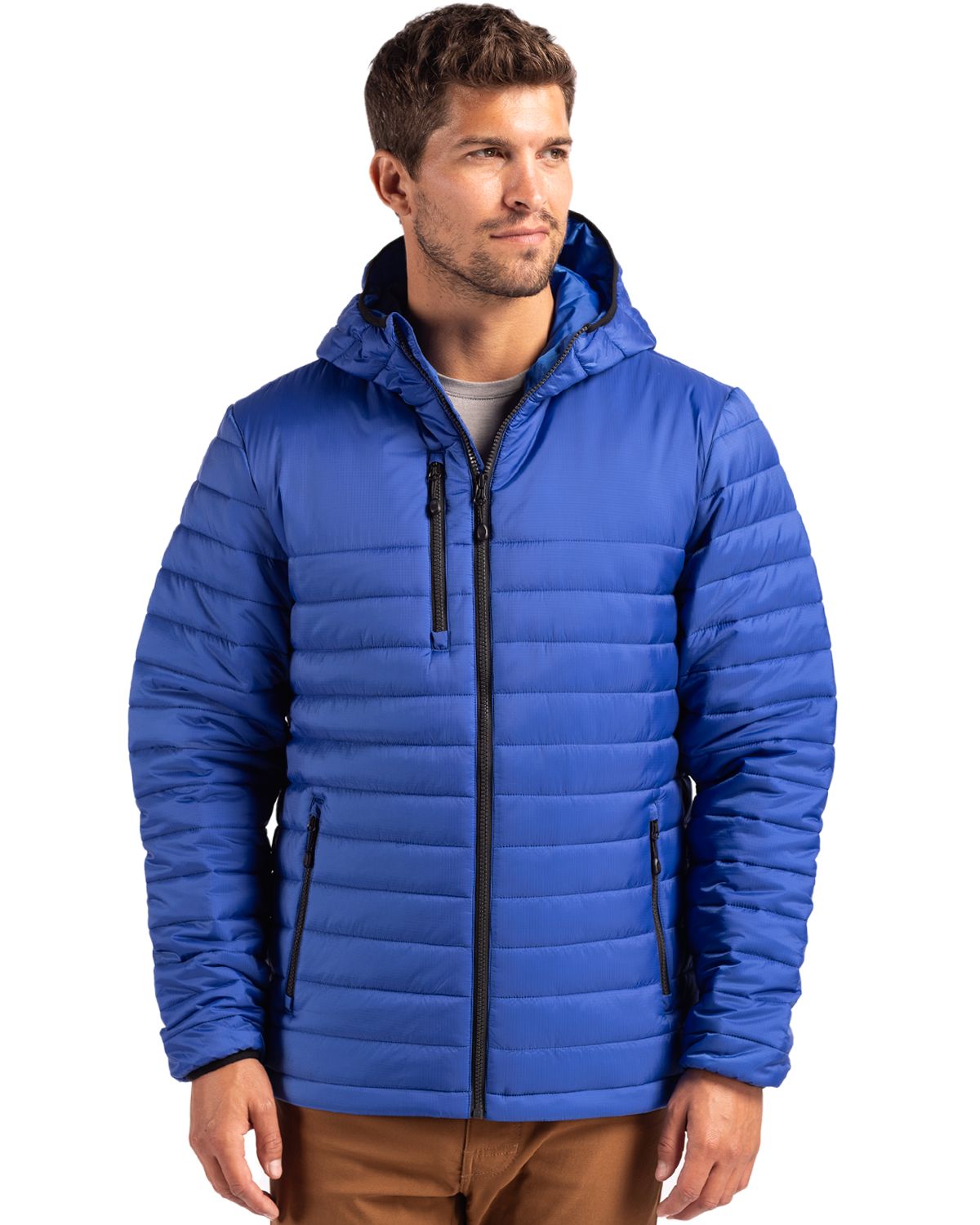 Clique® Valhalla Eco Full Zip Mens Puffer Jacket