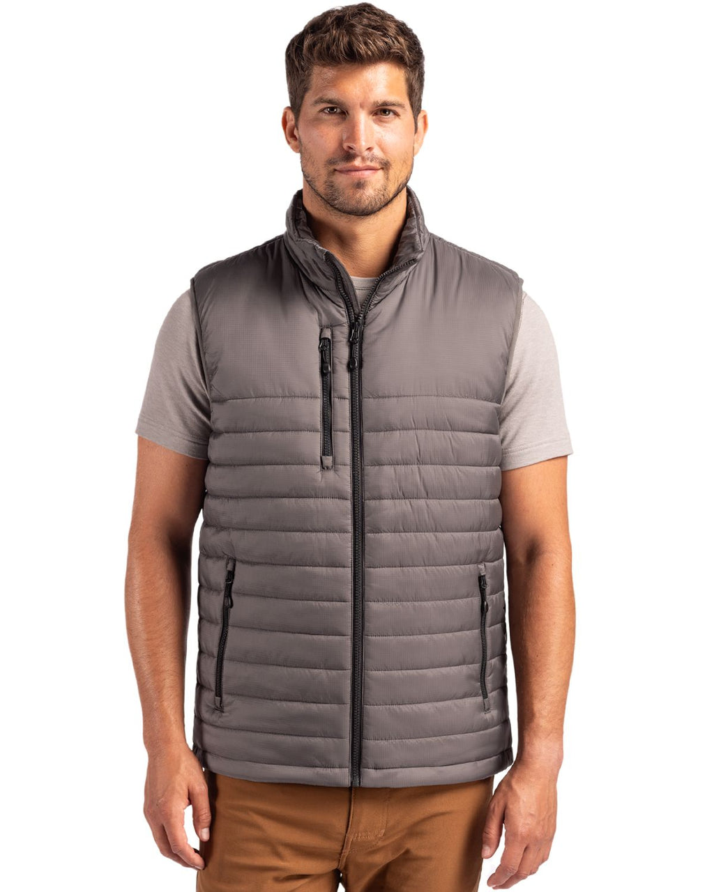 Clique® Valhalla Eco Full Zip Mens Puffer Vest