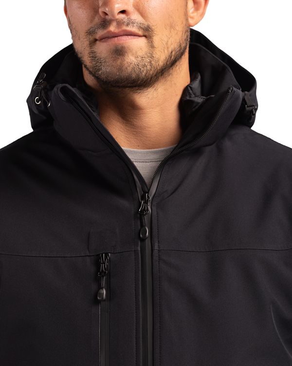 Clique® Cornice 3-in-1 Eco Waterproof Parka + Inner Layer Full Zip Mens Jacket System