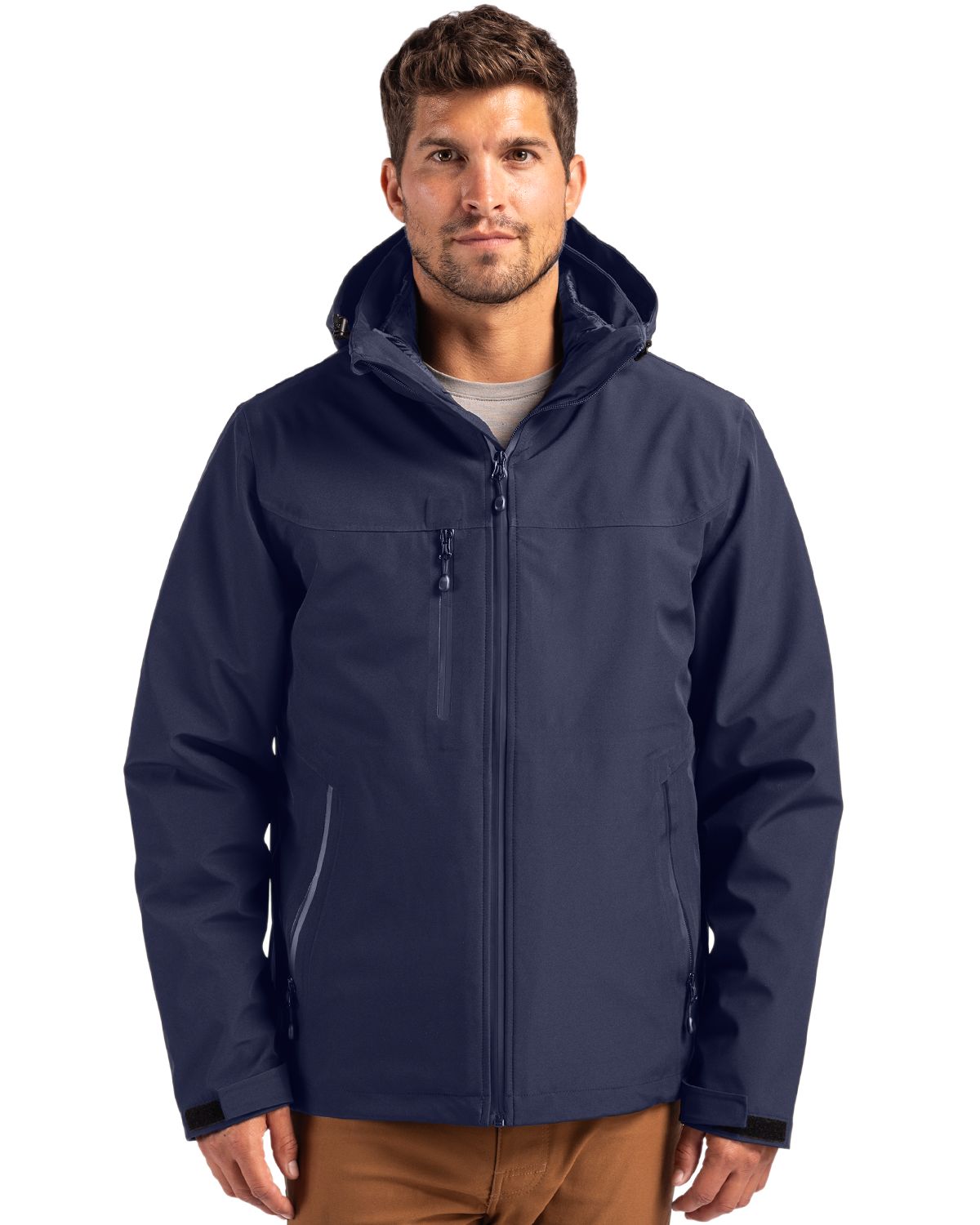 Clique® Cornice 3-in-1 Eco Waterproof Parka + Inner Layer Full Zip Mens Jacket System