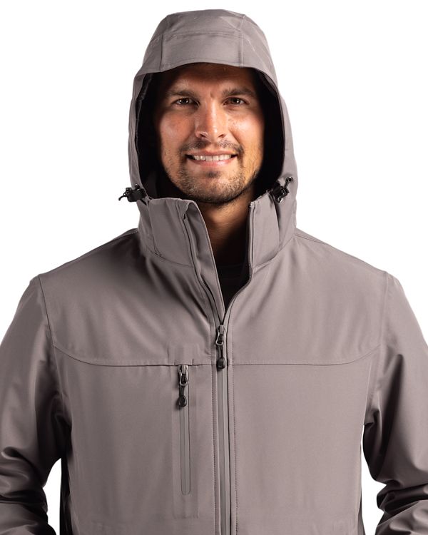 Clique® Cornice 3-in-1 Eco Waterproof Parka + Inner Layer Full Zip Mens Jacket System