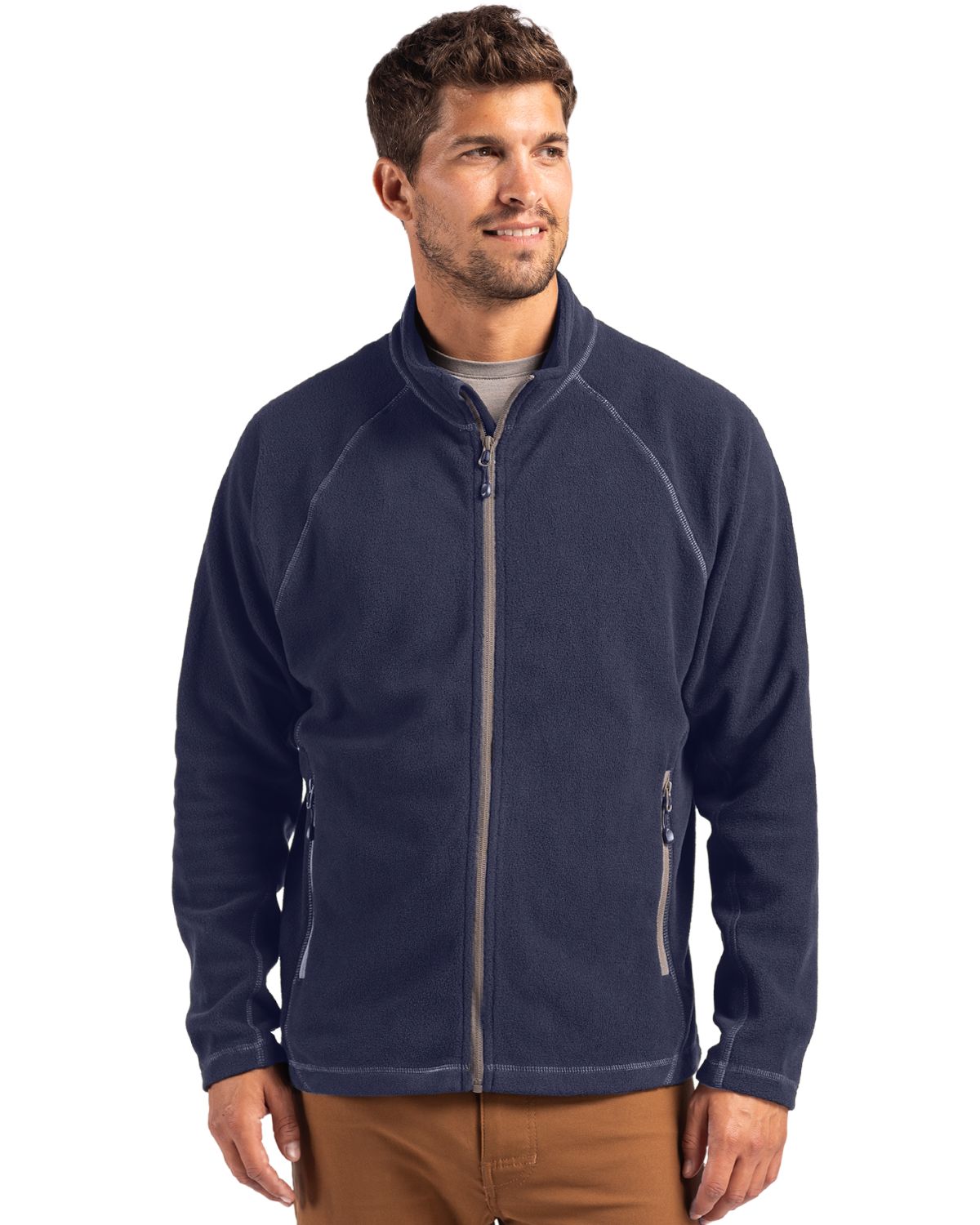 Clique® Powder Eco Fleece Full Zip Mens Jacket