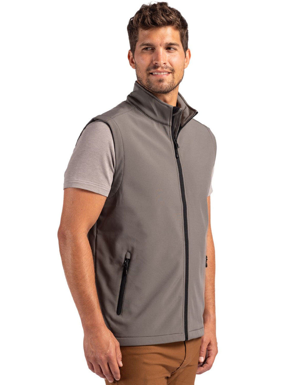 Clique® Tempo Stretch Full Zip Mens Softshell Vest