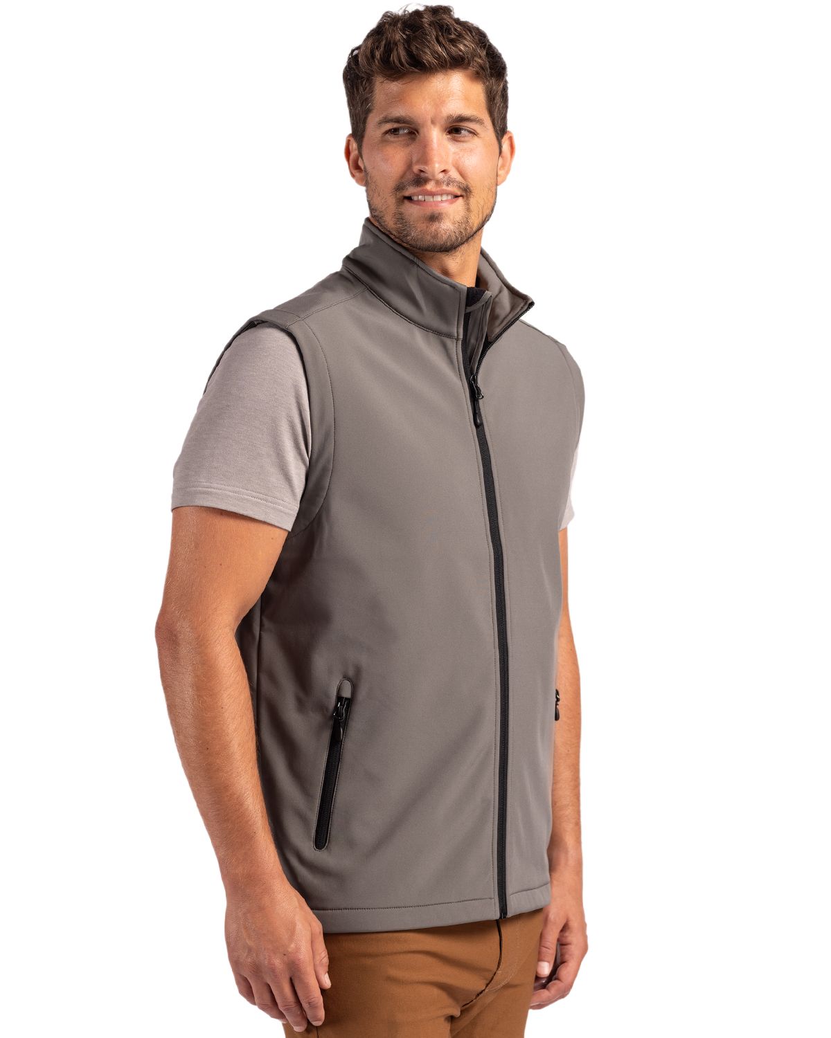 Clique® Tempo Stretch Full Zip Mens Softshell Vest