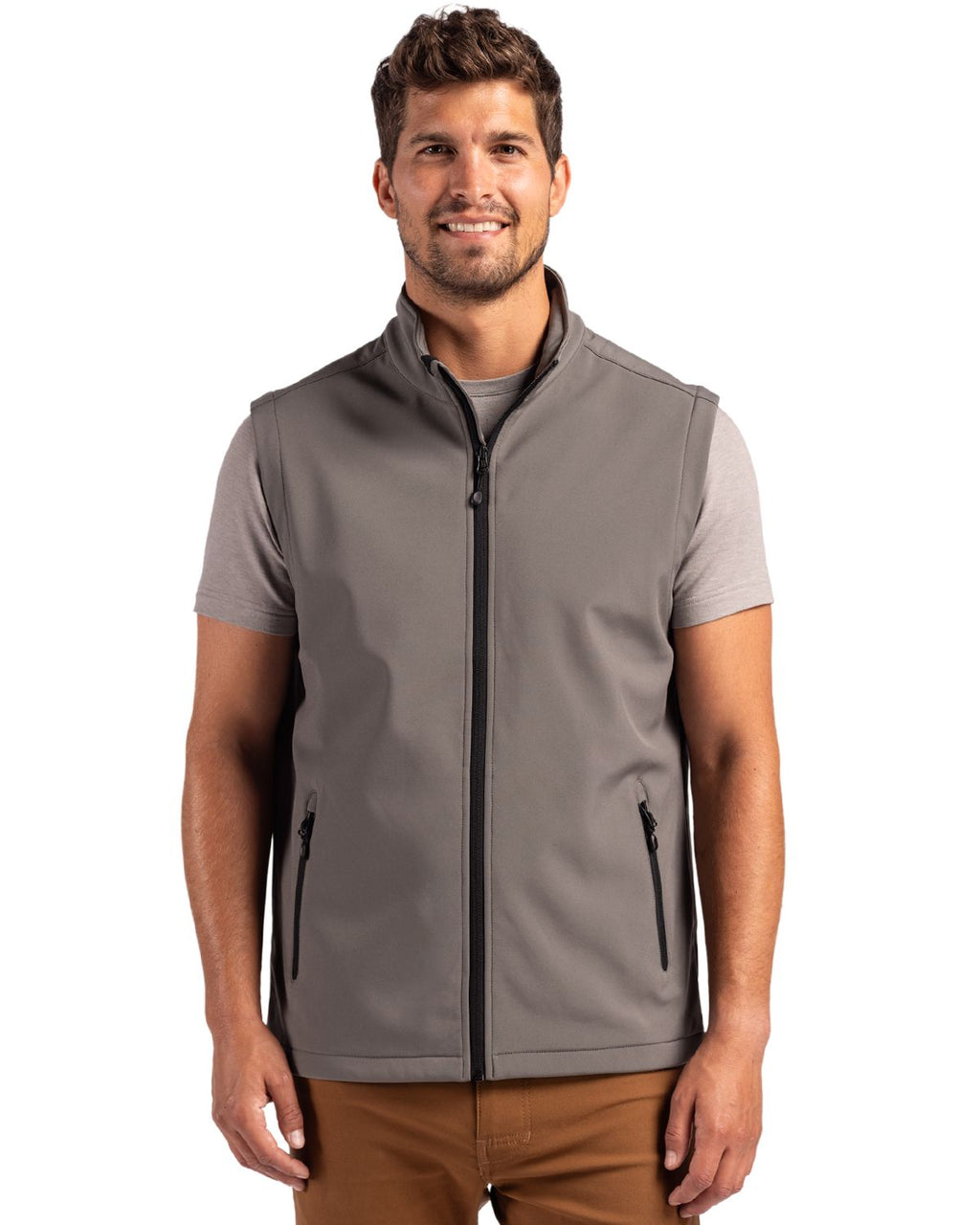 Clique® Tempo Stretch Full Zip Mens Softshell Vest