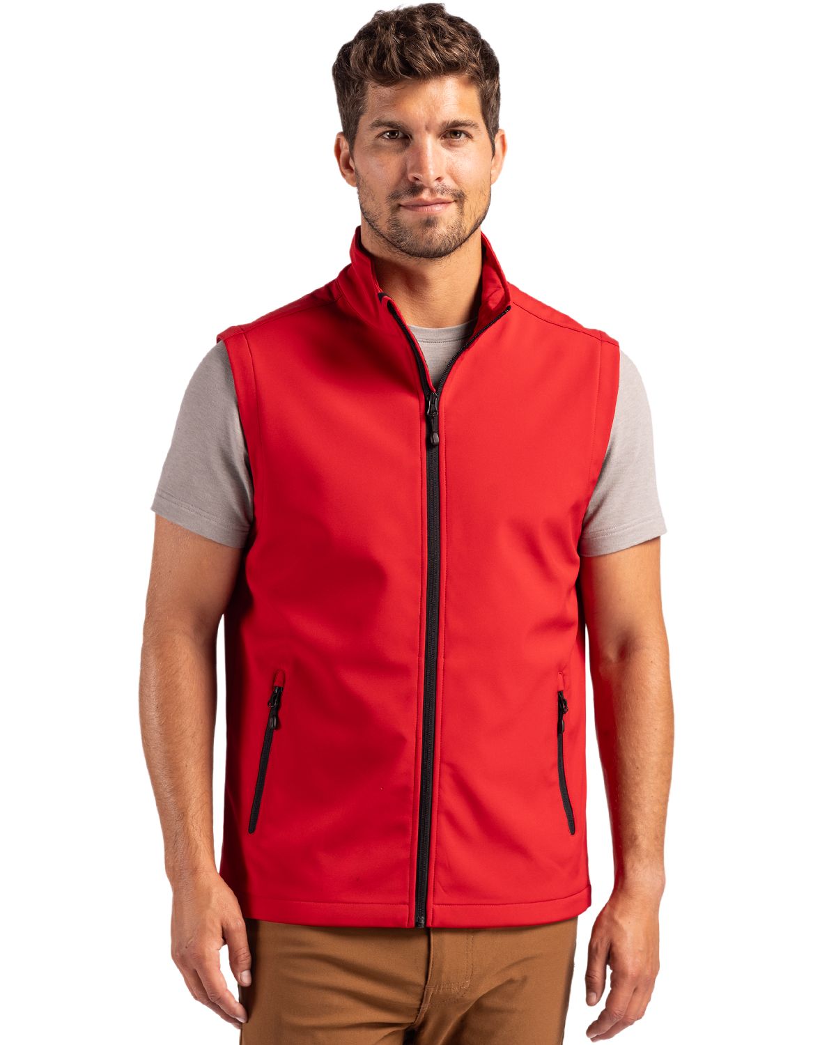 Clique® Tempo Stretch Full Zip Mens Softshell Vest