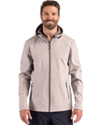 Clique® Tempo Recycled Stretch Softshell Mens Hooded Jacket