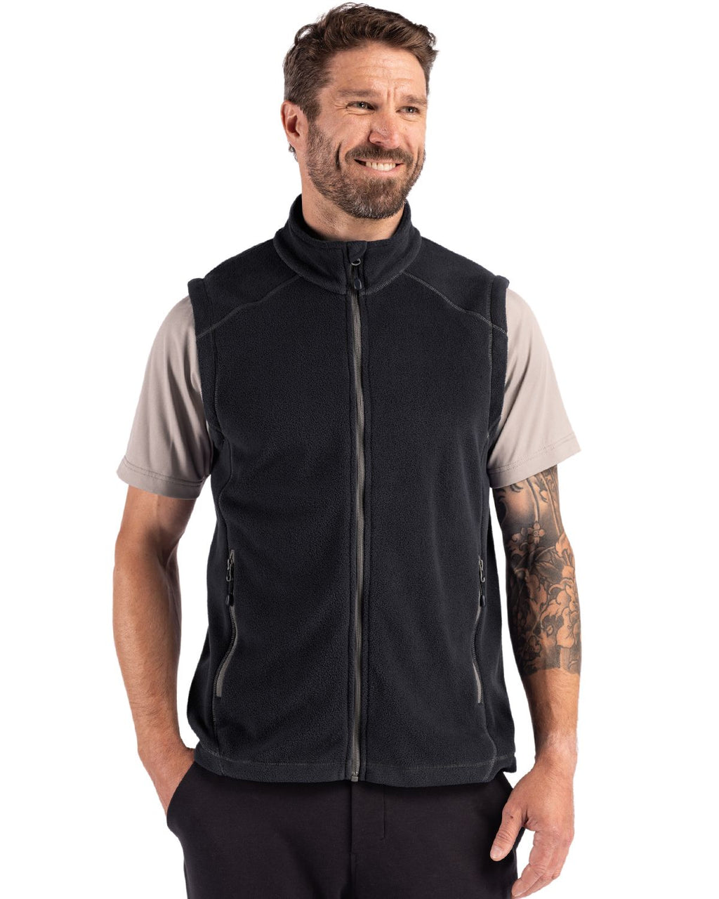 Clique® Powder Recycled Fleece Mens Vest