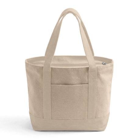 Iconic Large Zipper Shopping Bag
