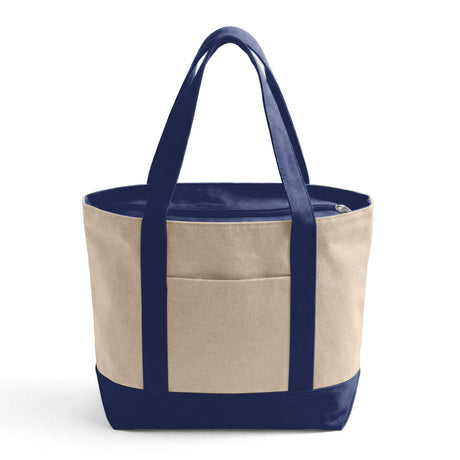 Iconic Large Zipper Shopping Bag