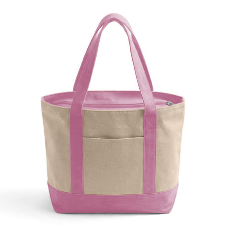 Iconic Large Zipper Shopping Bag