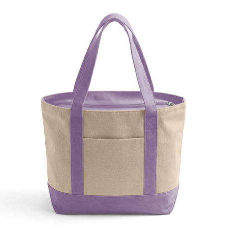 Iconic Large Zipper Shopping Bag