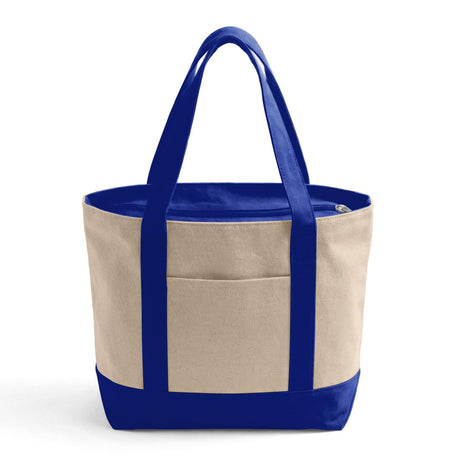 Iconic Large Zipper Shopping Bag