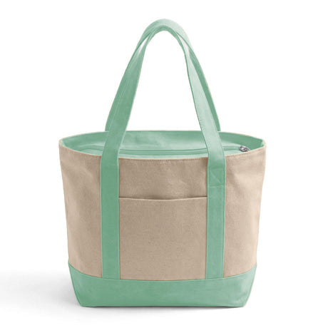 Iconic Large Zipper Shopping Bag