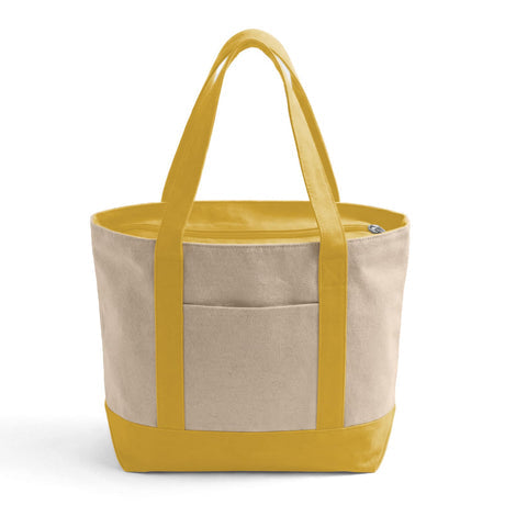 Iconic Large Zipper Shopping Bag