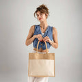 Large Easy-Print Jute Bag