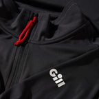 Gill Men's UV Tec Long Sleeve Zip Tee back