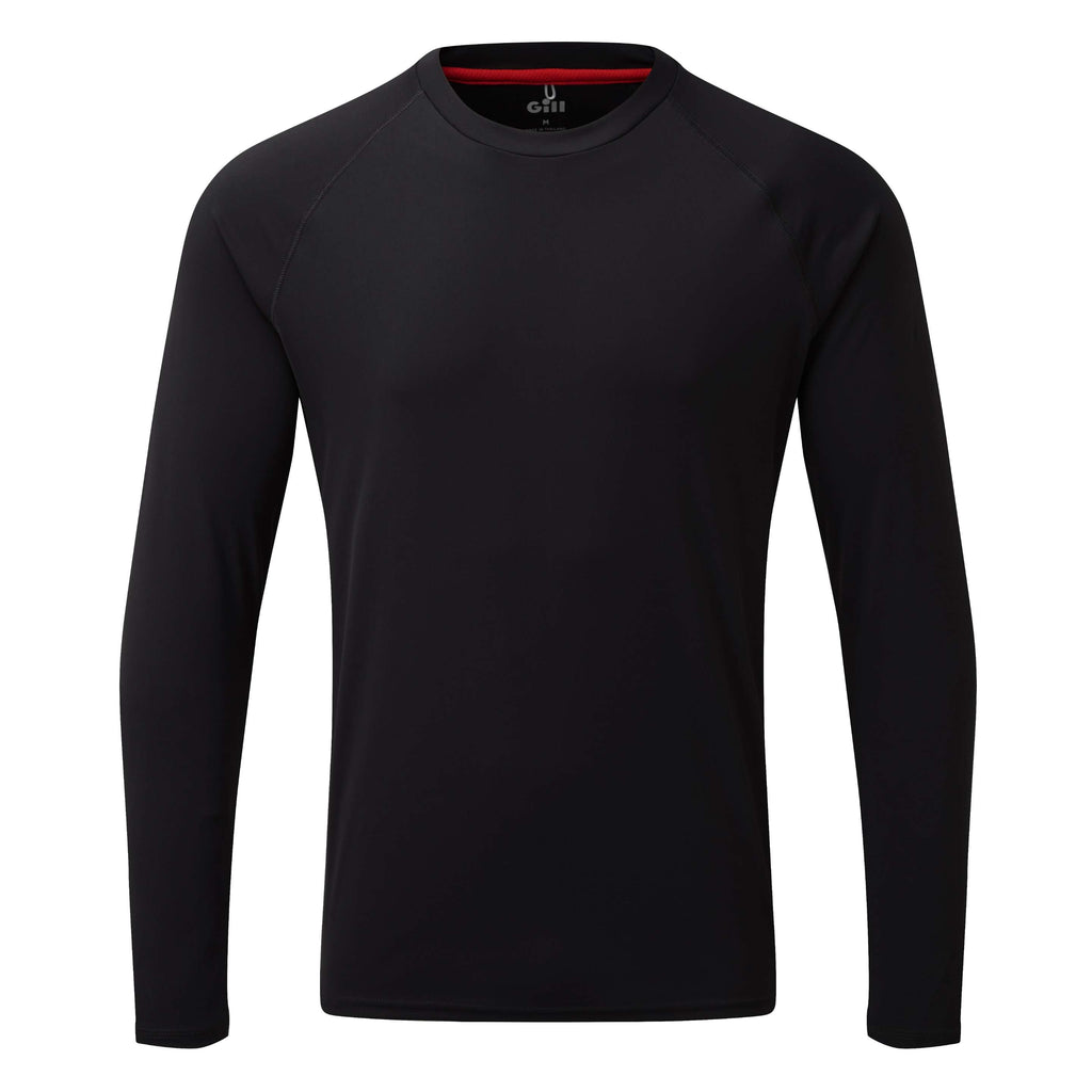 Gill Men's UV Tec Long Sleeve Tee - Black