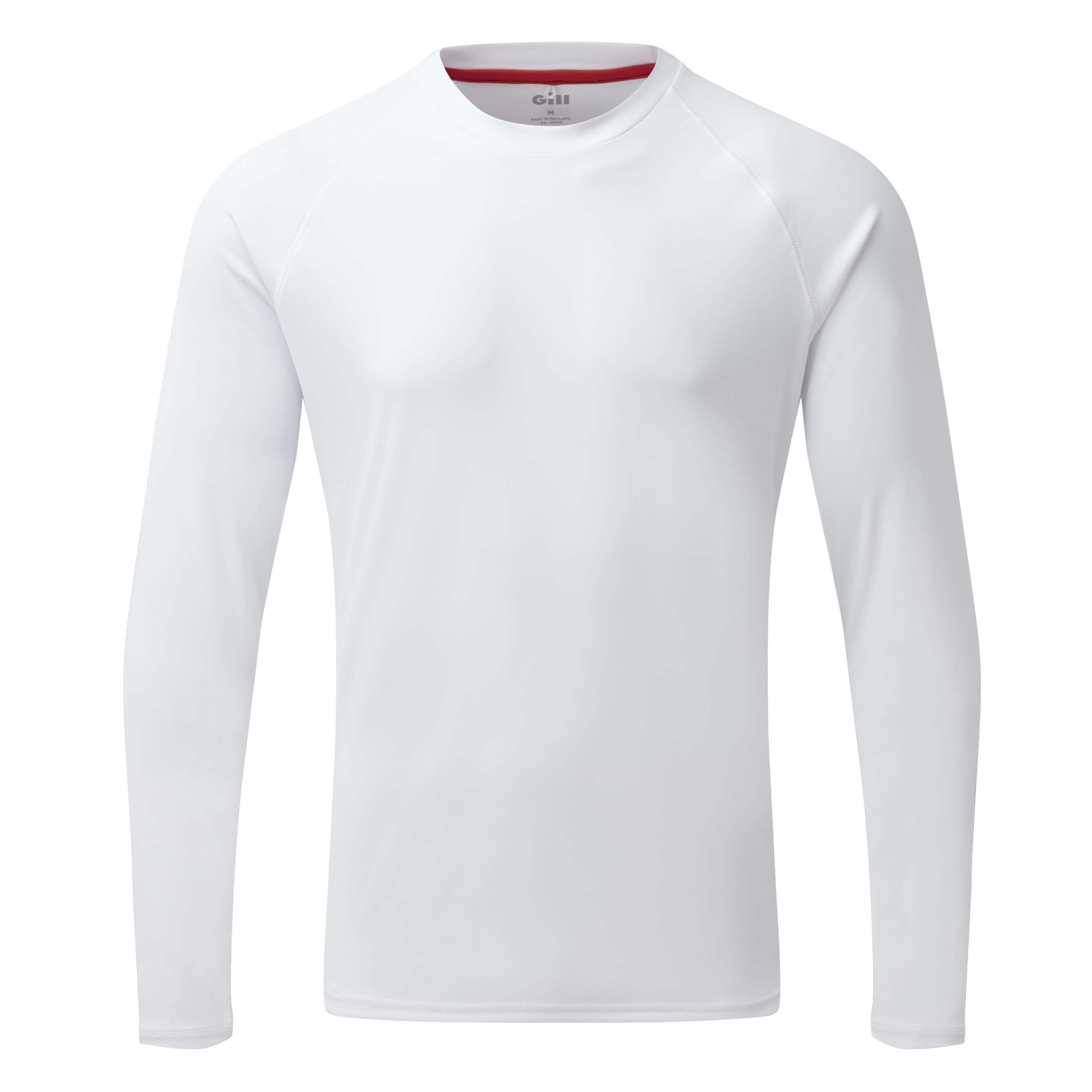 Gill Men's UV Tec Long Sleeve Tee - White