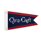16"x10" Chris-Craft Grommet Vintage Pennant Flag