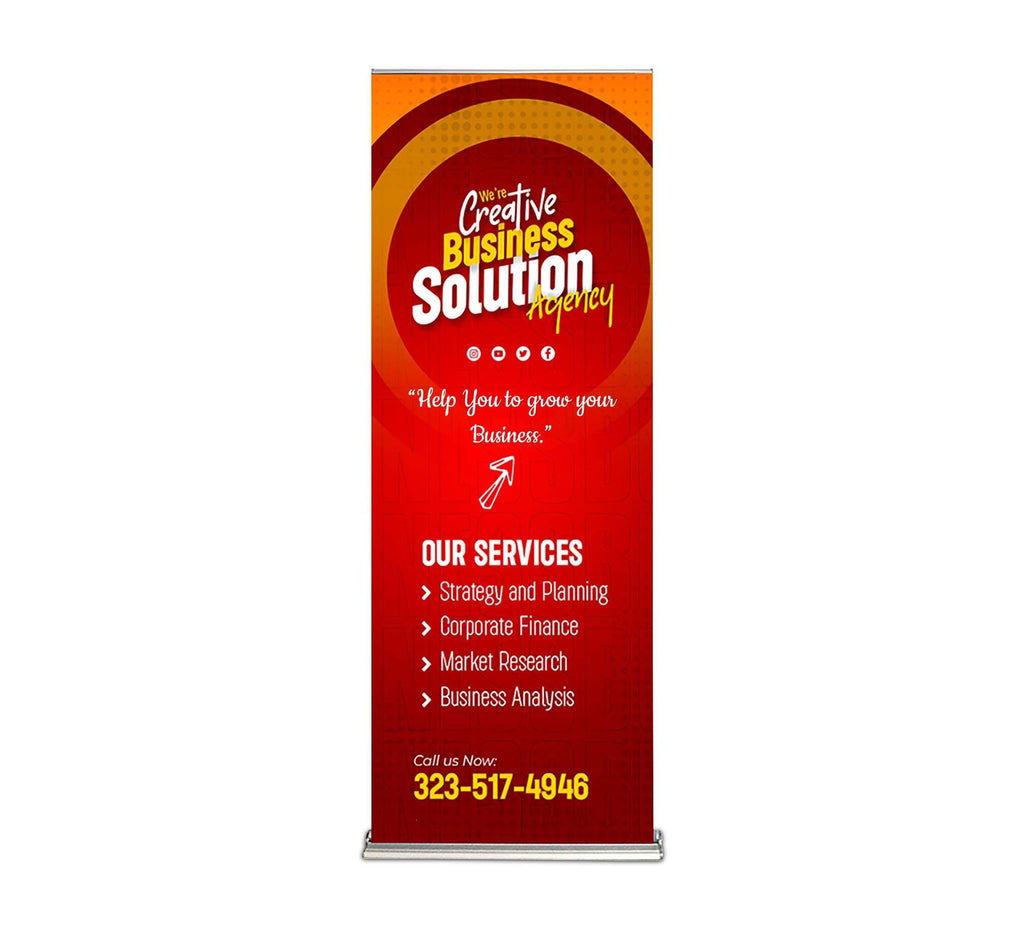 Steppy Retractable Banner