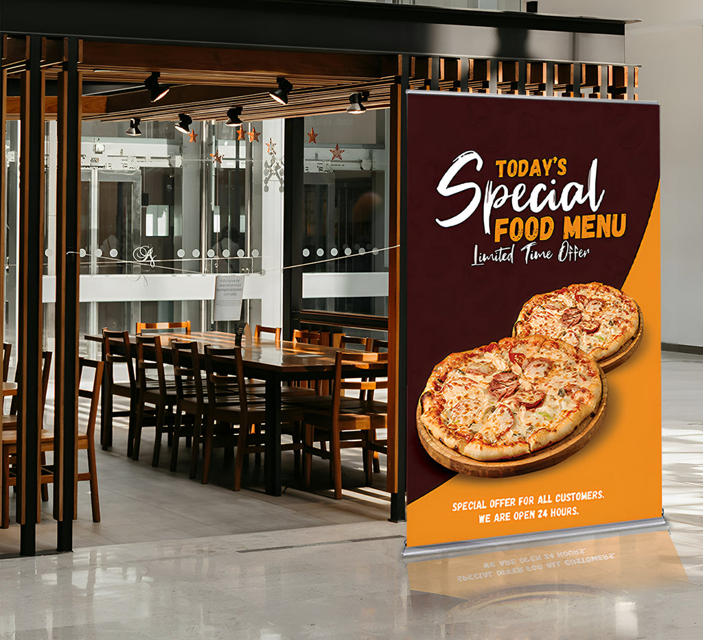 40" Retractable Banner