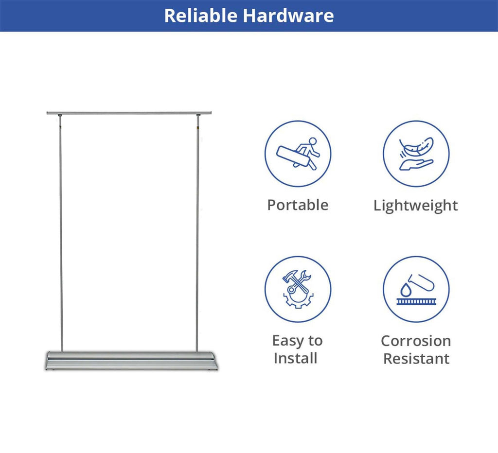 40" Retractable Banner