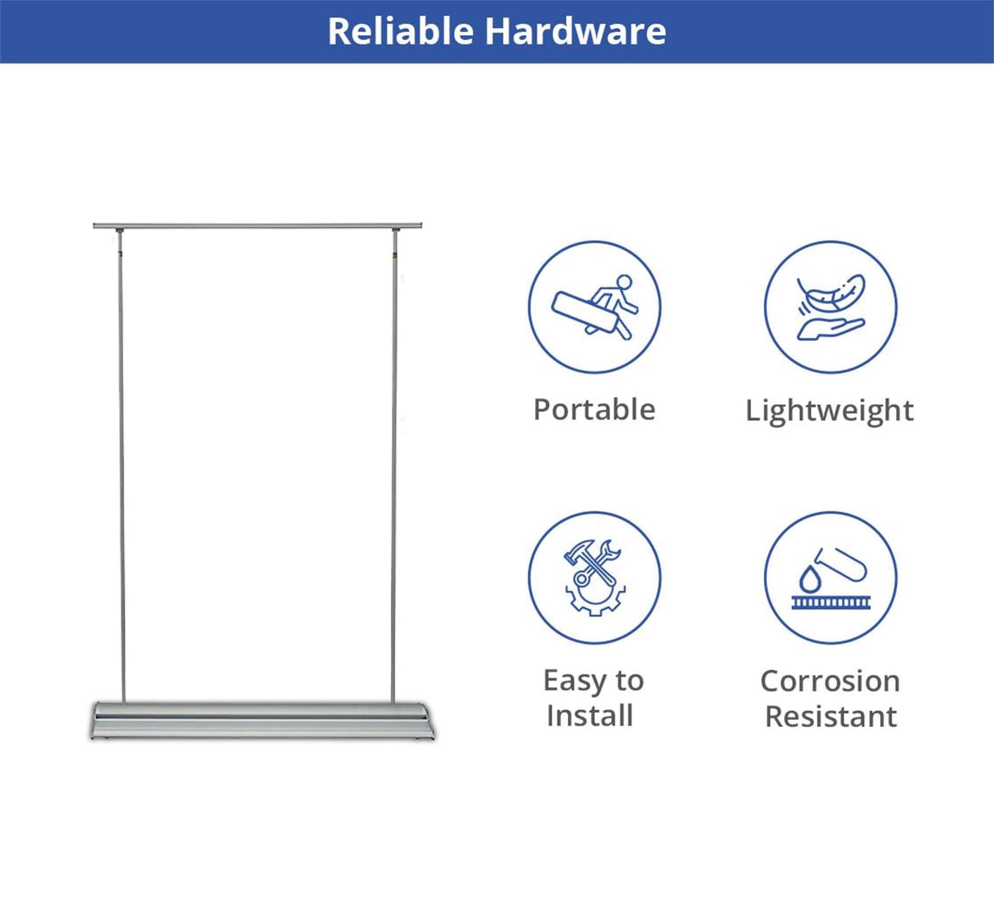 40" Retractable Banner
