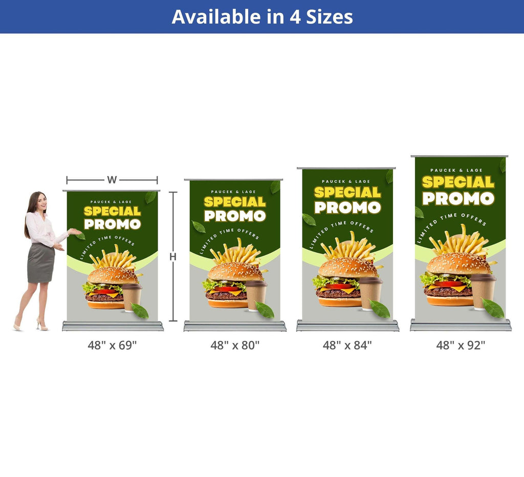 40" Retractable Banner