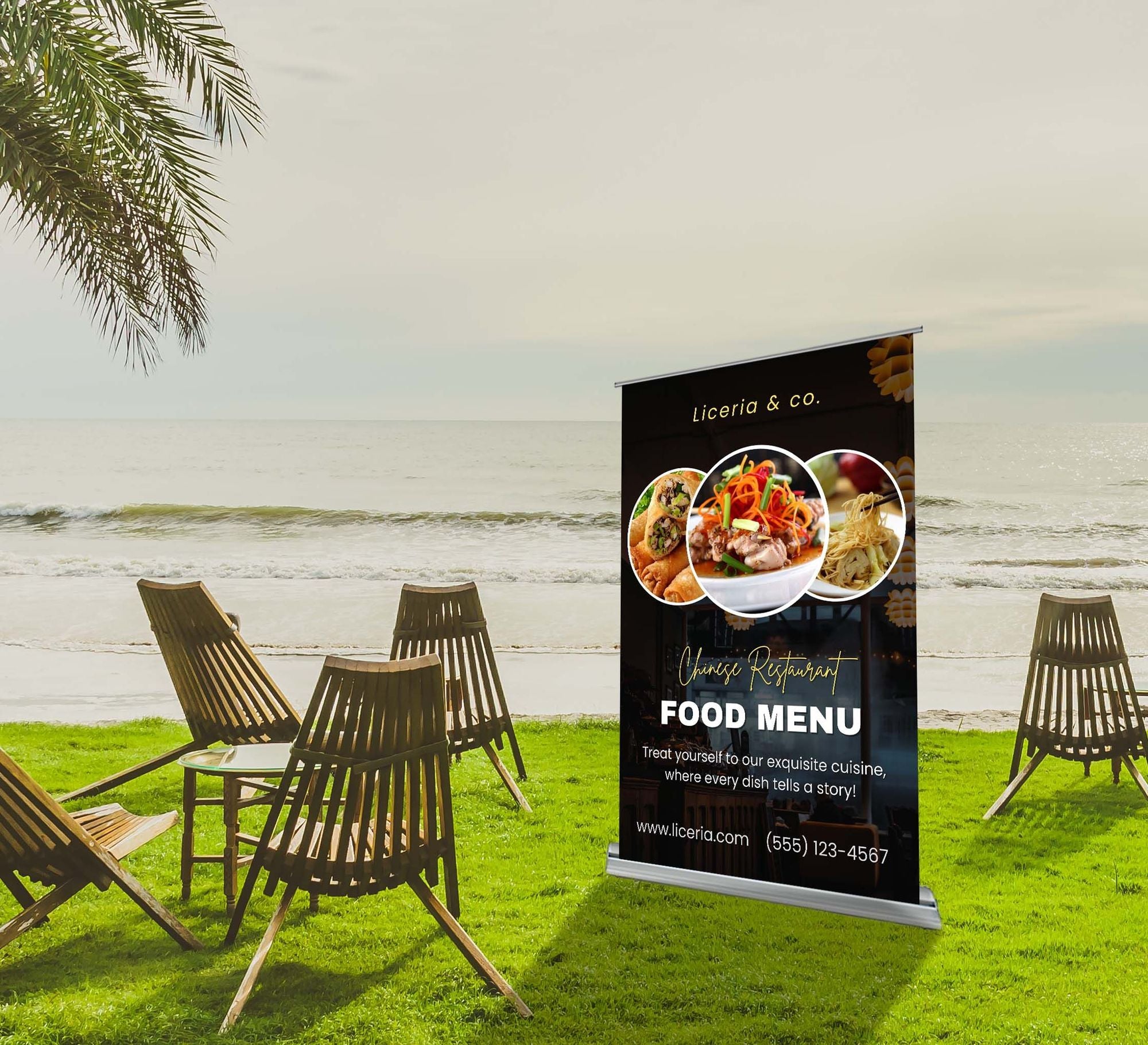 60" Retractable Banner