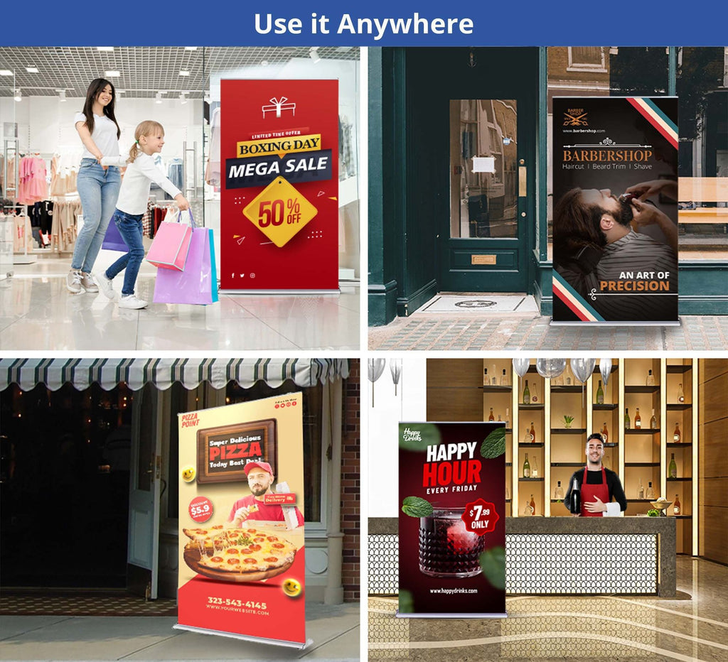 60" Retractable Banner