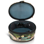 Floating Lotus Top Handle Handbag