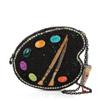 Brushstrokes Crossbody Handbag