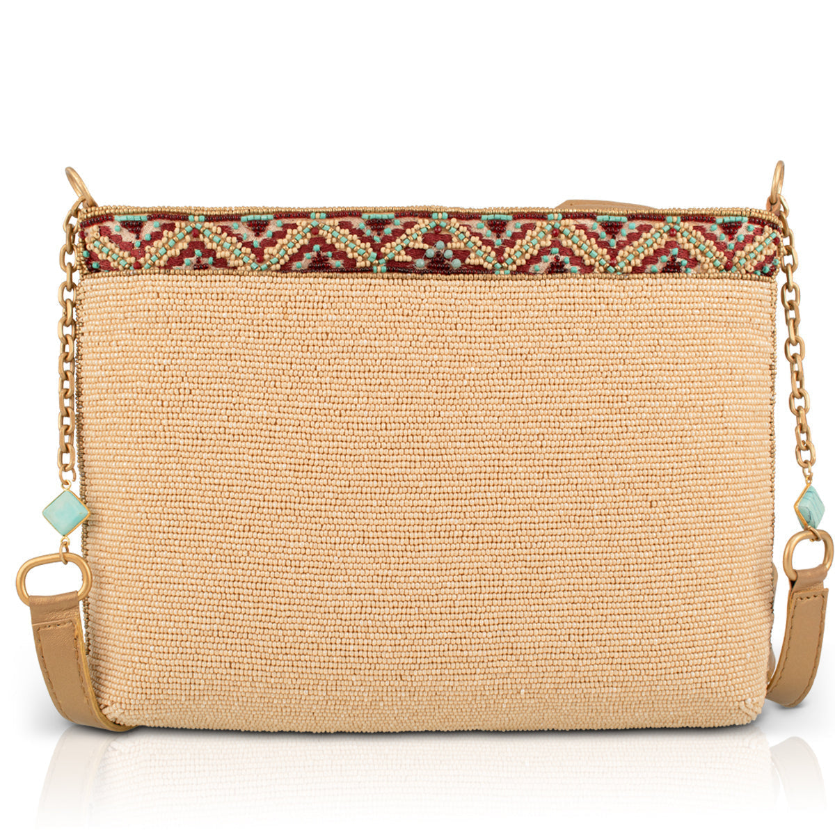 Free Rein Beaded & Embellished Wild Horse Crossbody Handbag