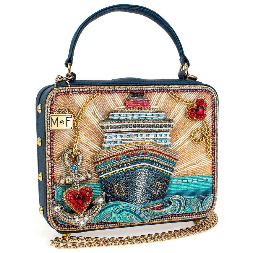 Full Steam Ahead Top Handle Bag