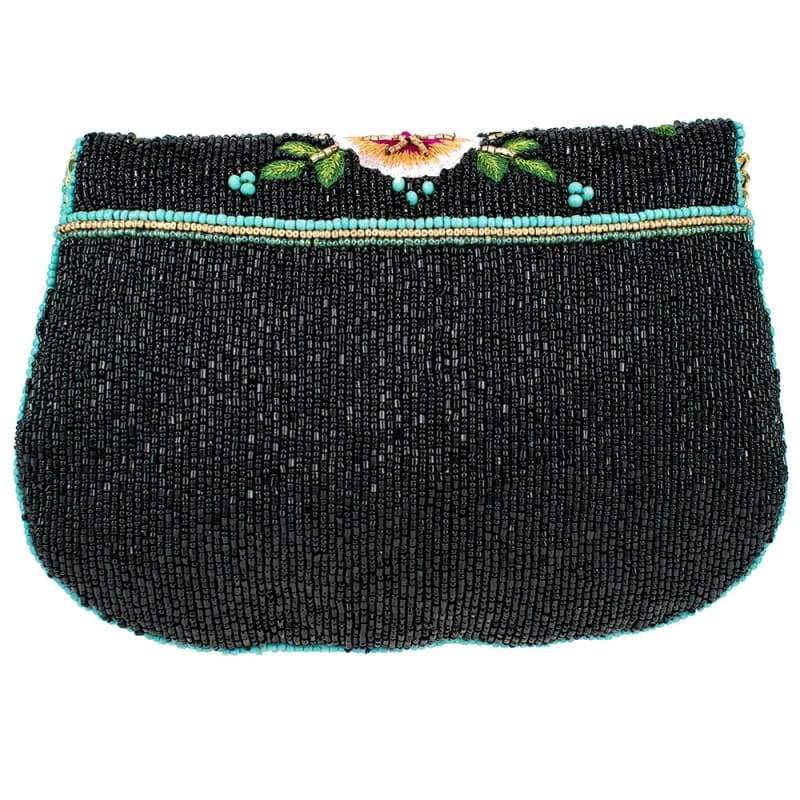 Dream Chaser Black Crossbody Clutch