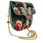 Dream Chaser Black Crossbody Clutch