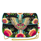 Dream Chaser Black Crossbody Clutch