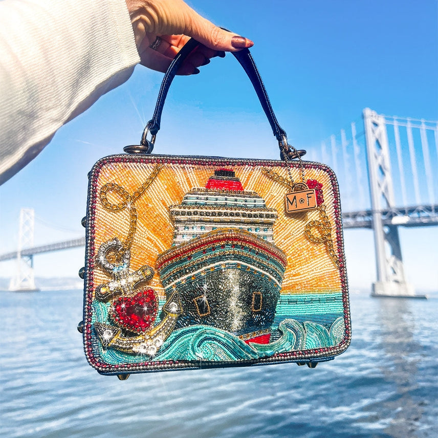 Full Steam Ahead Top Handle Bag