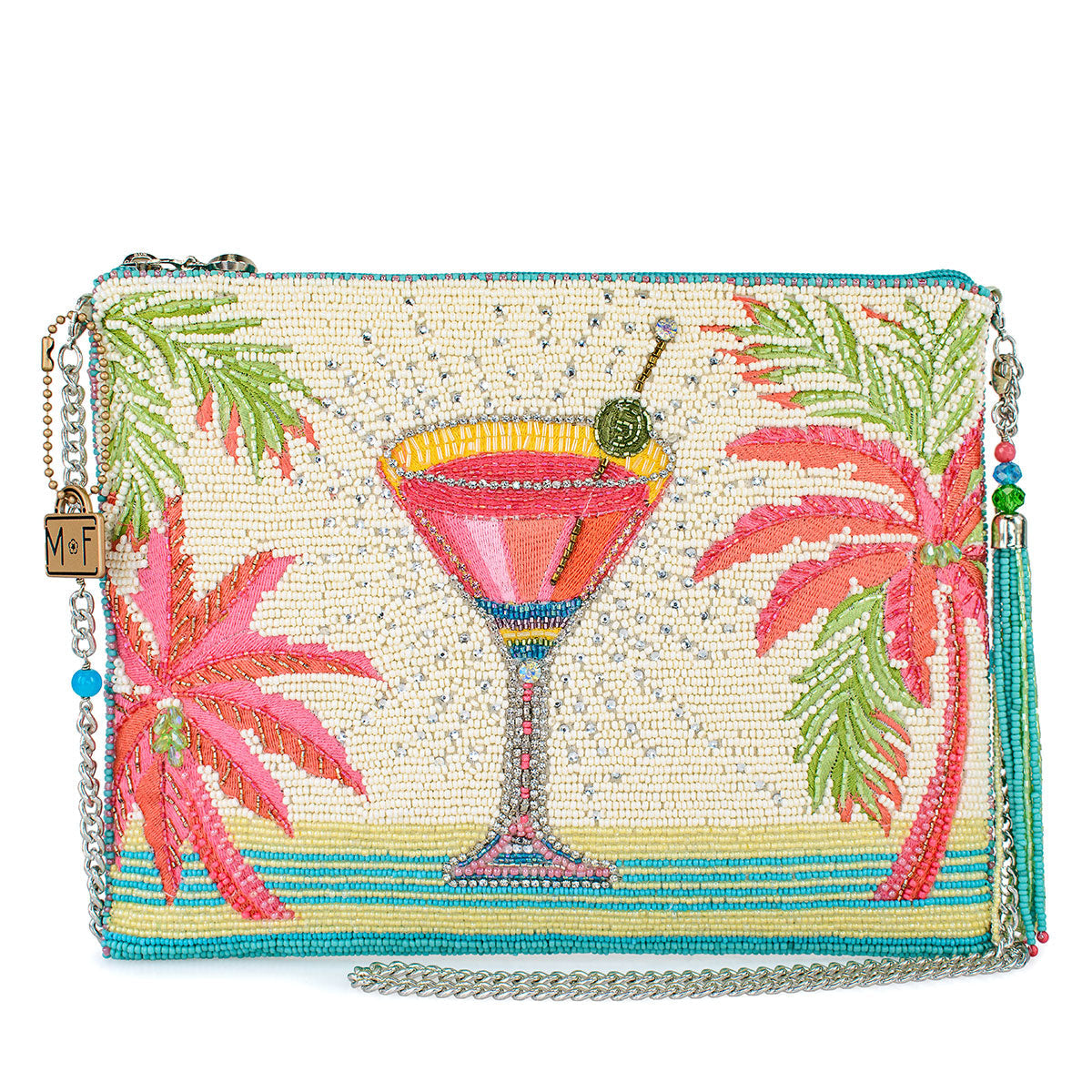 Palm Paradise Crossbody Handbag