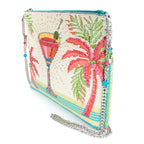 Palm Paradise Crossbody Handbag