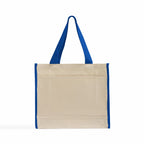 Color-Trim Canvas Tote